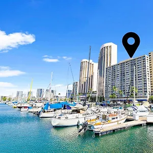 Apartment Waikiki Ilikai Marina, Honolulu